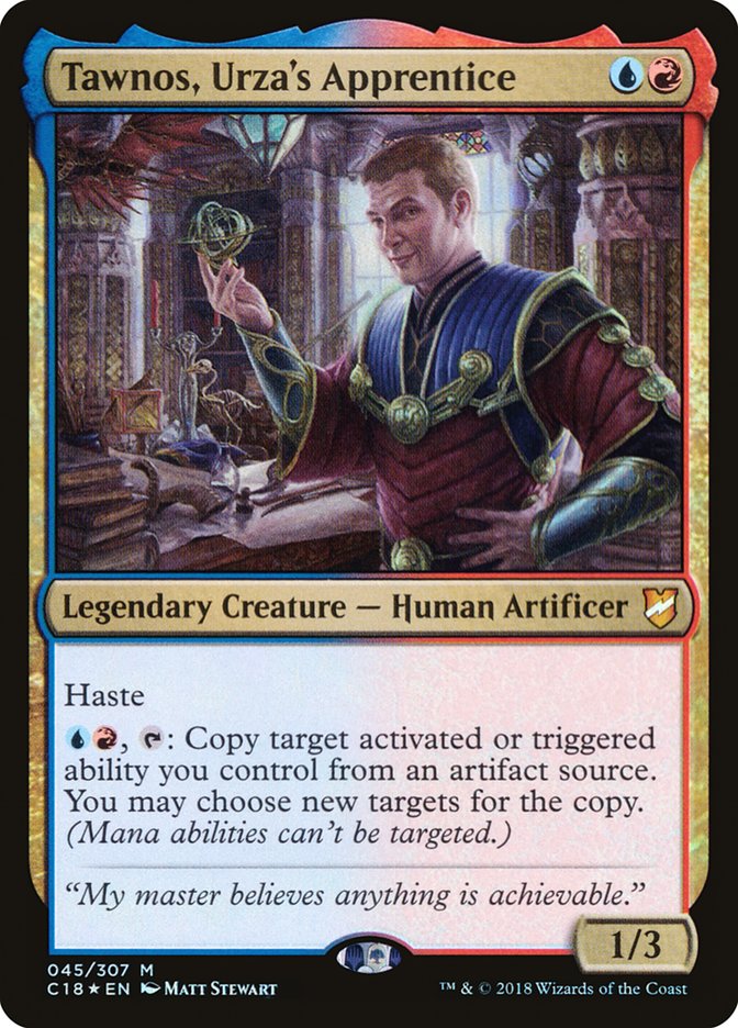 Tawnos, Urza's Apprentice [Commander 2018] | Pegasus Games WI