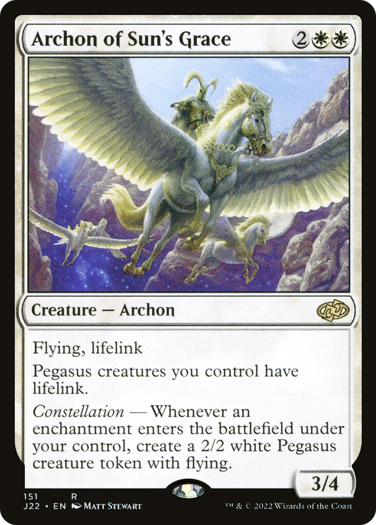 Archon of Sun's Grace [Jumpstart 2022] | Pegasus Games WI
