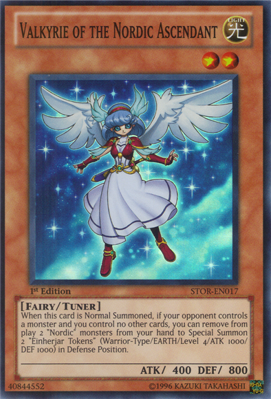 Valkyrie of the Nordic Ascendant [STOR-EN017] Super Rare | Pegasus Games WI