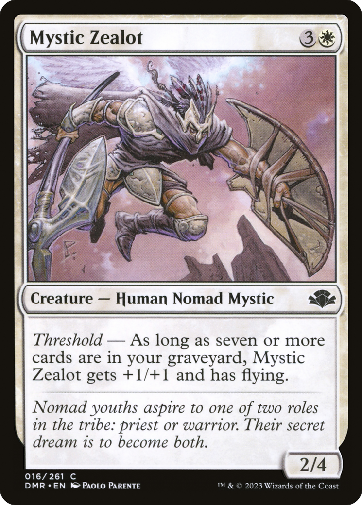 Mystic Zealot [Dominaria Remastered] | Pegasus Games WI