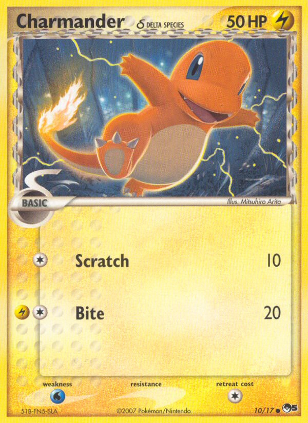 Charmander (10/17) (Delta Species) [POP Series 5] | Pegasus Games WI