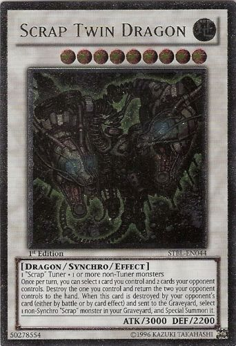 Scrap Twin Dragon [STBL-EN044] Ultimate Rare | Pegasus Games WI