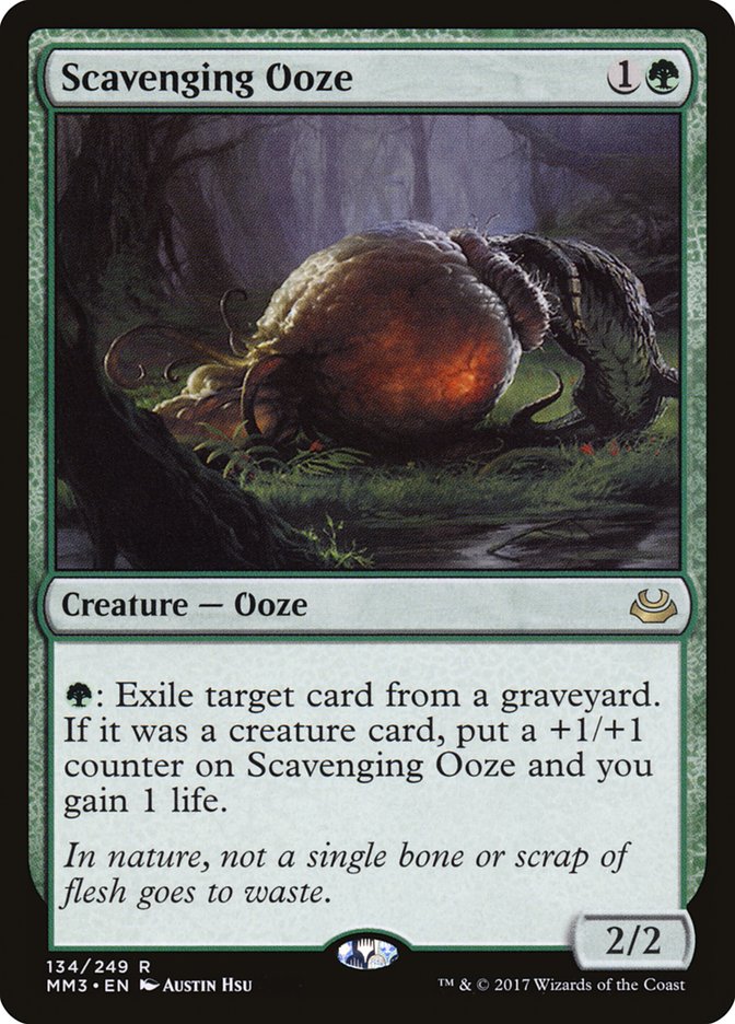 Scavenging Ooze [Modern Masters 2017] | Pegasus Games WI