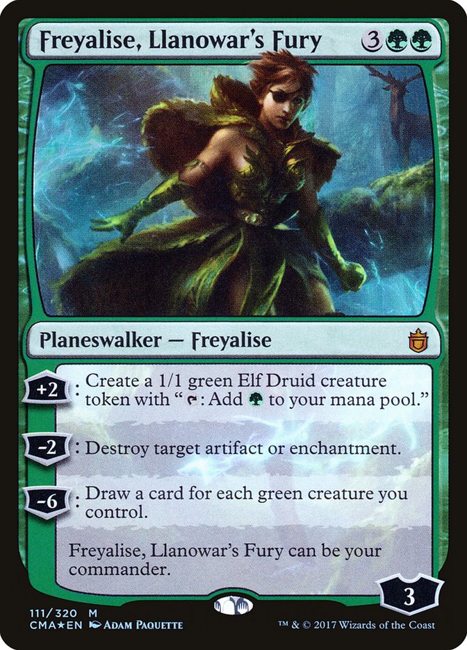 Freyalise, Llanowar's Fury [Commander Anthology] | Pegasus Games WI