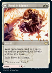 Flamescroll Celebrant // Revel in Silence [Strixhaven: School of Mages Prerelease Promos] | Pegasus Games WI