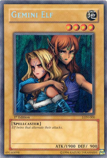 Gemini Elf [LON-000] Secret Rare | Pegasus Games WI