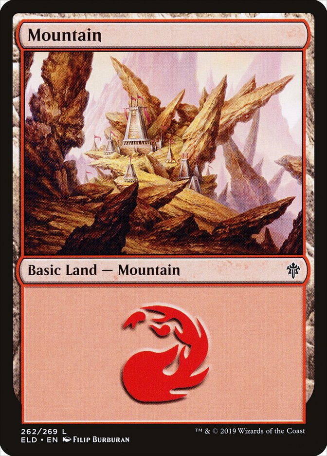 Mountain (262) [Throne of Eldraine] | Pegasus Games WI