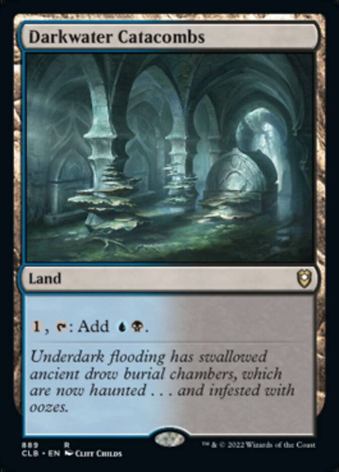 Darkwater Catacombs [Commander Legends: Battle for Baldur's Gate] | Pegasus Games WI