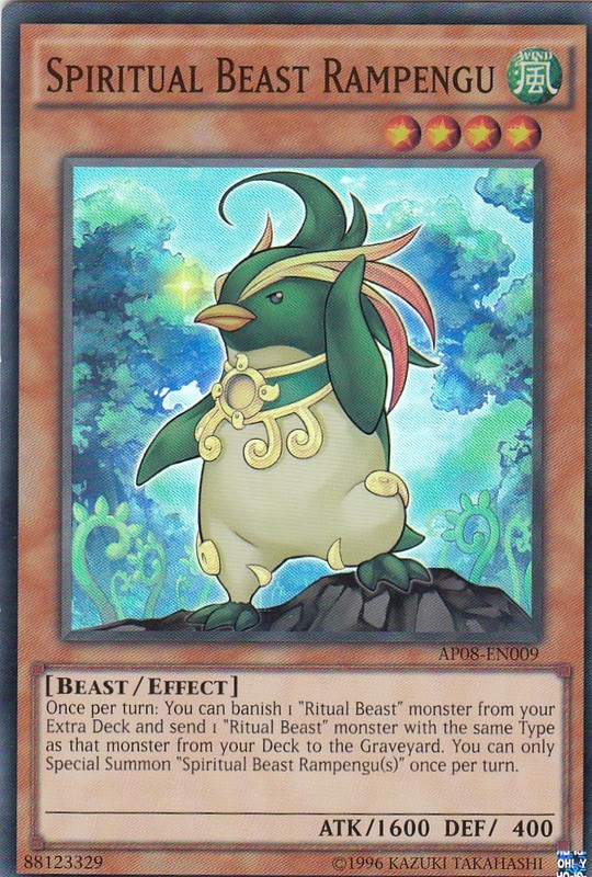 Spiritual Beast Rampengu [AP08-EN009] Super Rare | Pegasus Games WI