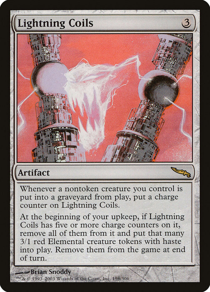 Lightning Coils [Mirrodin] | Pegasus Games WI