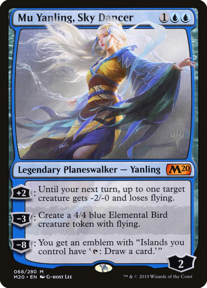 Mu Yanling, Sky Dancer (Promo Pack) [Core Set 2020 Promos] | Pegasus Games WI