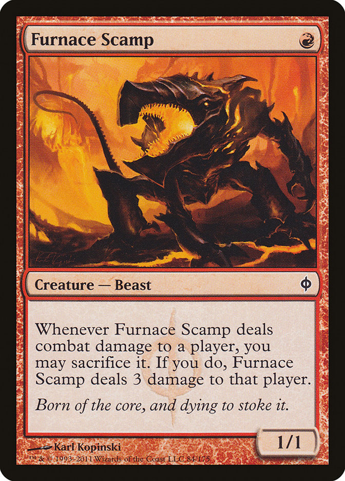 Furnace Scamp [New Phyrexia] | Pegasus Games WI