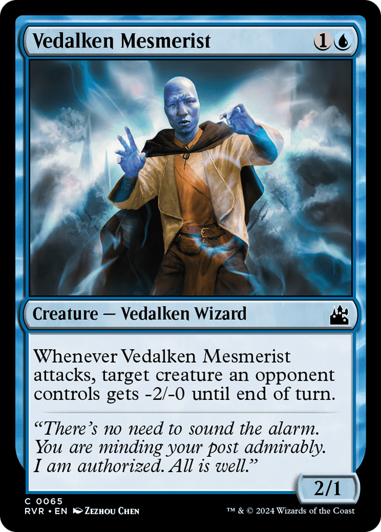 Vedalken Mesmerist [Ravnica Remastered] | Pegasus Games WI