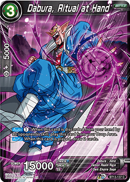 Dabura, Ritual at Hand (Common) [BT13-137] | Pegasus Games WI