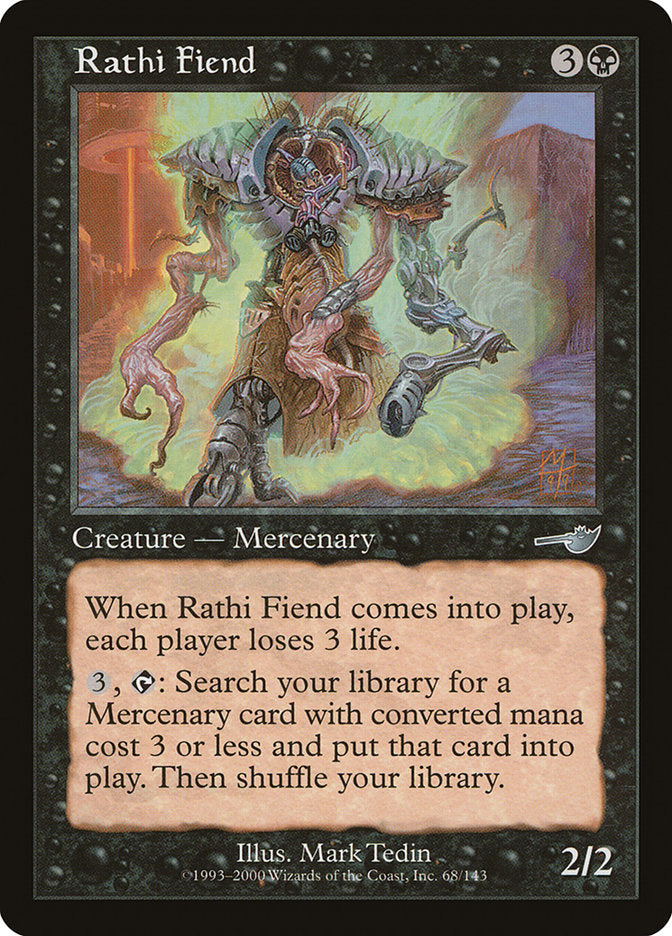 Rathi Fiend [Nemesis] | Pegasus Games WI