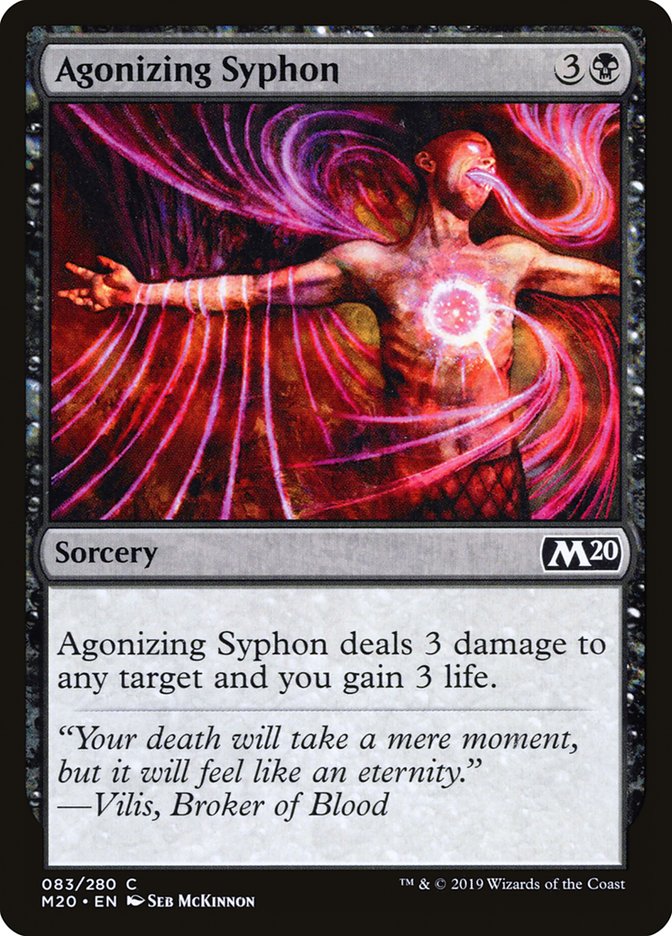 Agonizing Syphon [Core Set 2020] | Pegasus Games WI