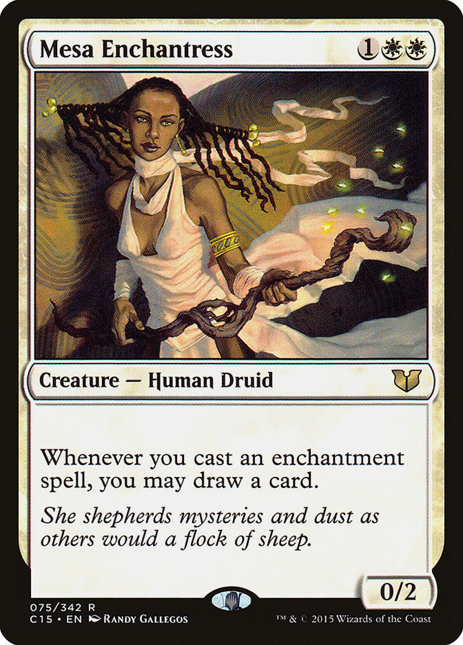 Mesa Enchantress [Commander 2015] | Pegasus Games WI