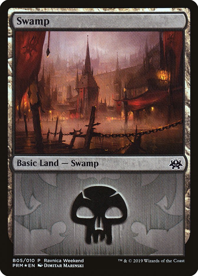 Swamp (B05) [Ravnica Allegiance Guild Kit] | Pegasus Games WI