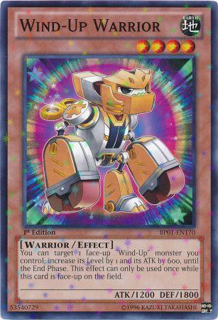 Wind-Up Warrior [BP01-EN170] Starfoil Rare | Pegasus Games WI