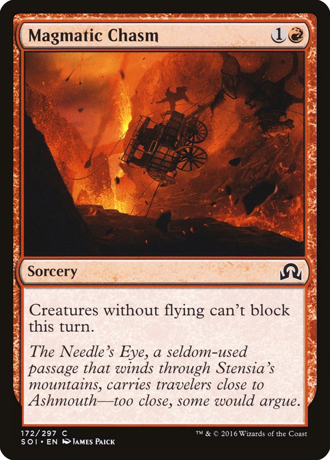 Magmatic Chasm [Shadows over Innistrad] | Pegasus Games WI