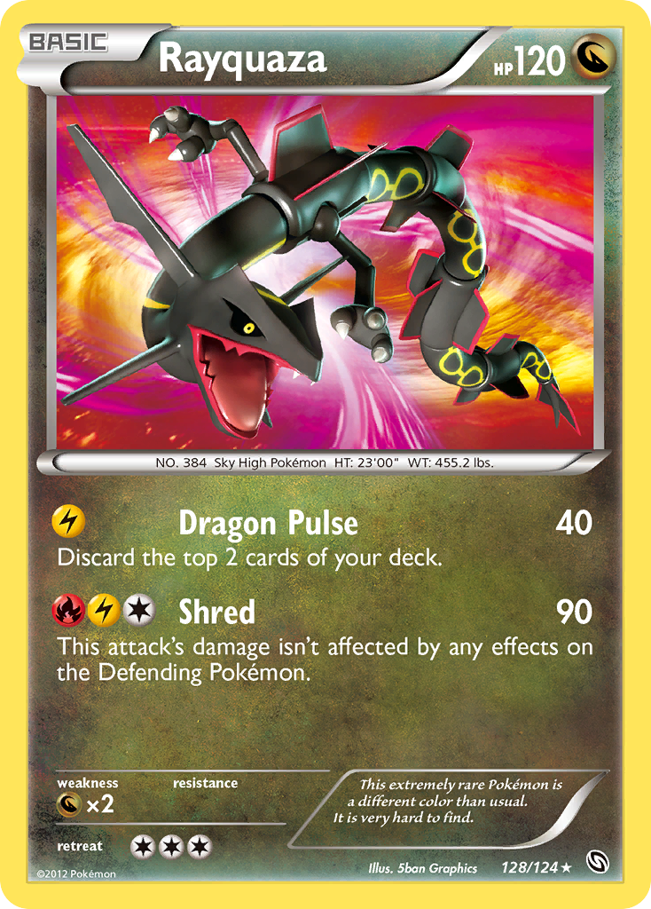 Rayquaza (128/124) [Black & White: Dragons Exalted] | Pegasus Games WI