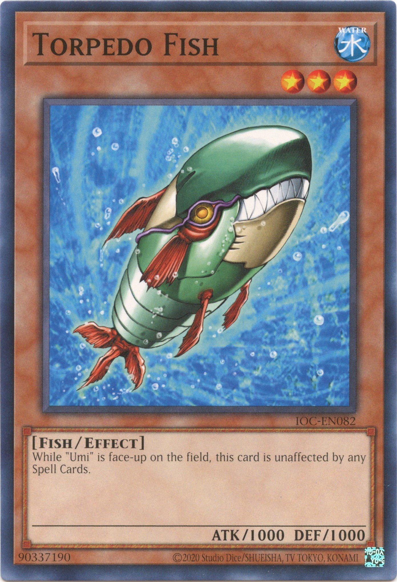 Torpedo Fish (25th Anniversary) [IOC-EN082] Common | Pegasus Games WI