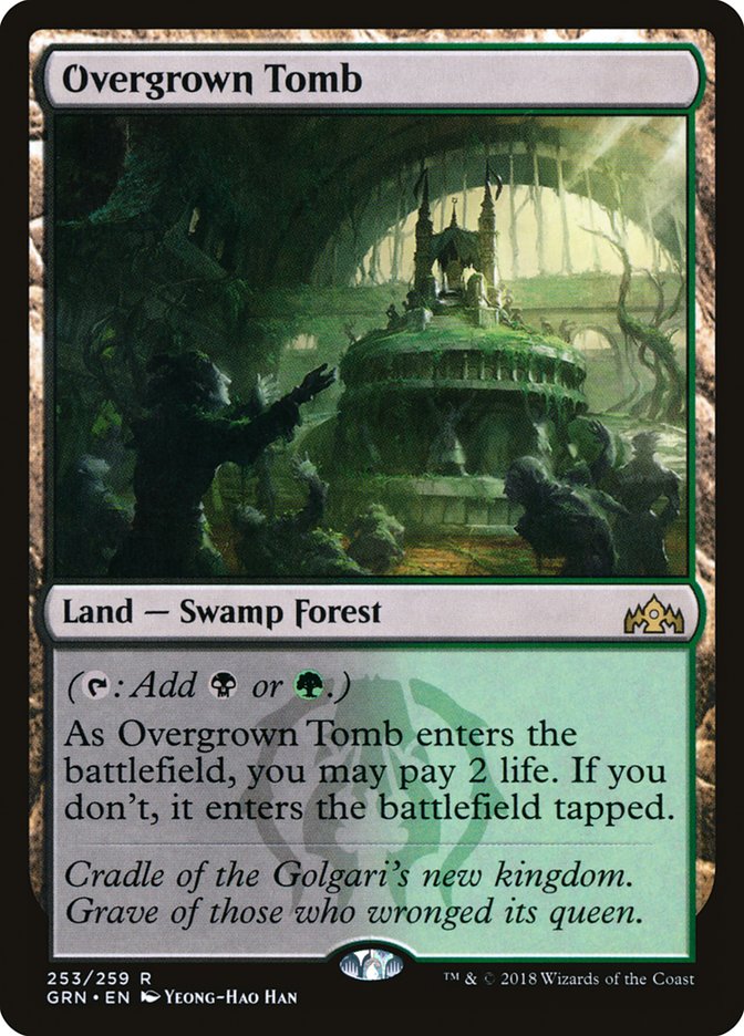 Overgrown Tomb [Guilds of Ravnica] | Pegasus Games WI