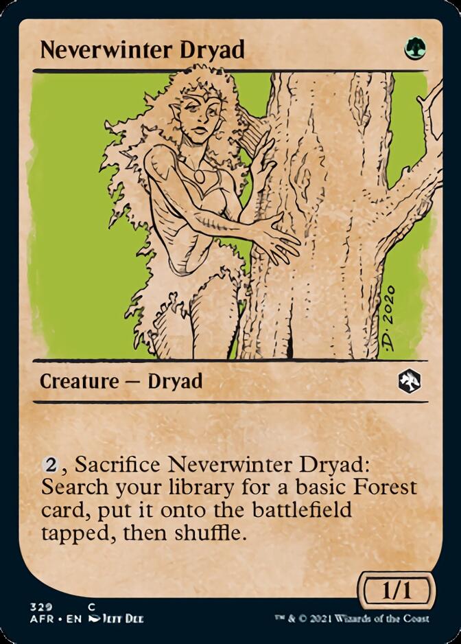 Neverwinter Dryad (Showcase) [Dungeons & Dragons: Adventures in the Forgotten Realms] | Pegasus Games WI