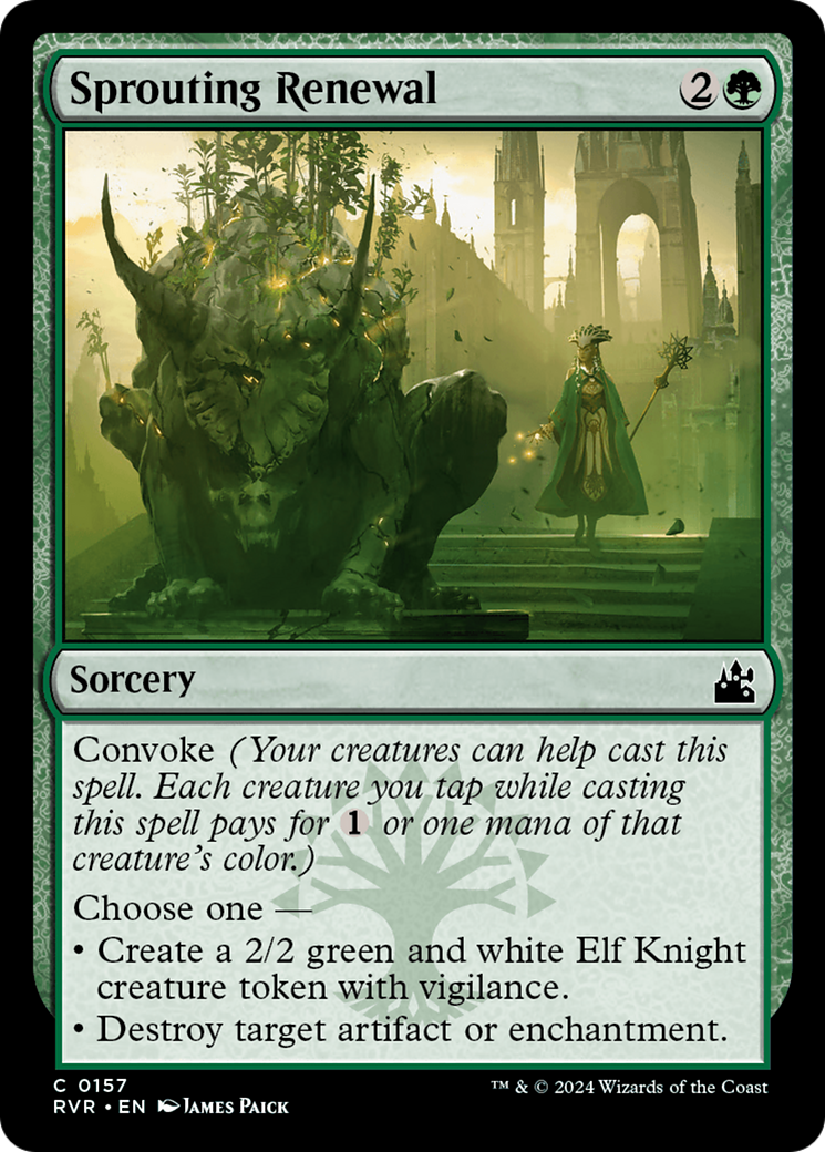 Sprouting Renewal [Ravnica Remastered] | Pegasus Games WI