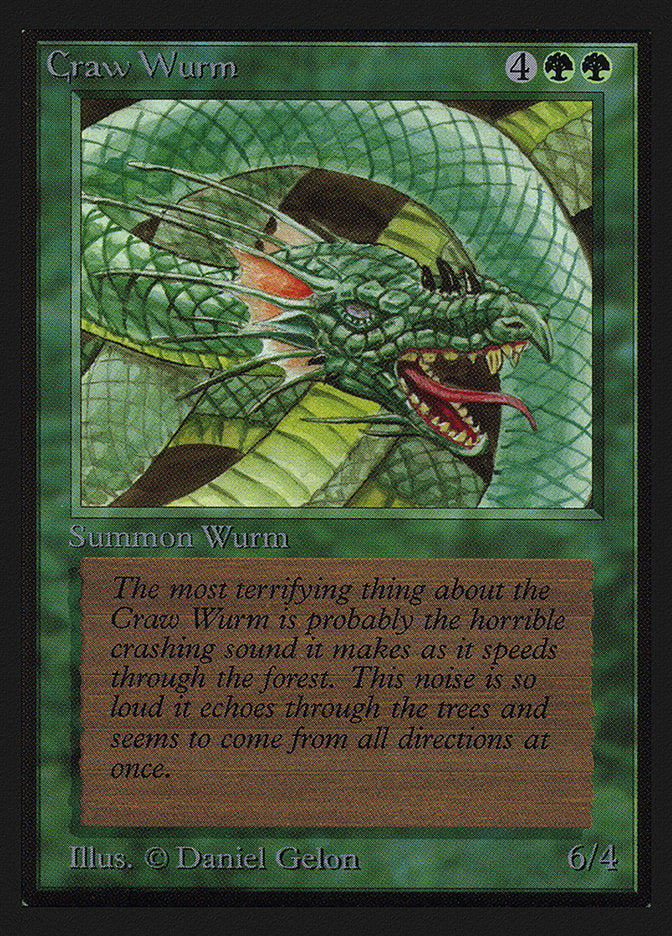 Craw Wurm [International Collectors' Edition] | Pegasus Games WI