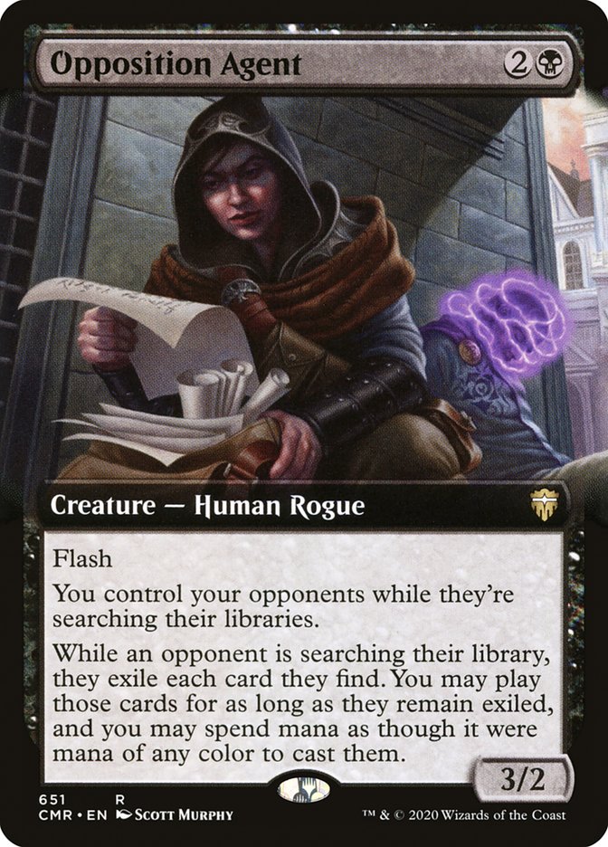 Opposition Agent (Extended Art) [Commander Legends] | Pegasus Games WI