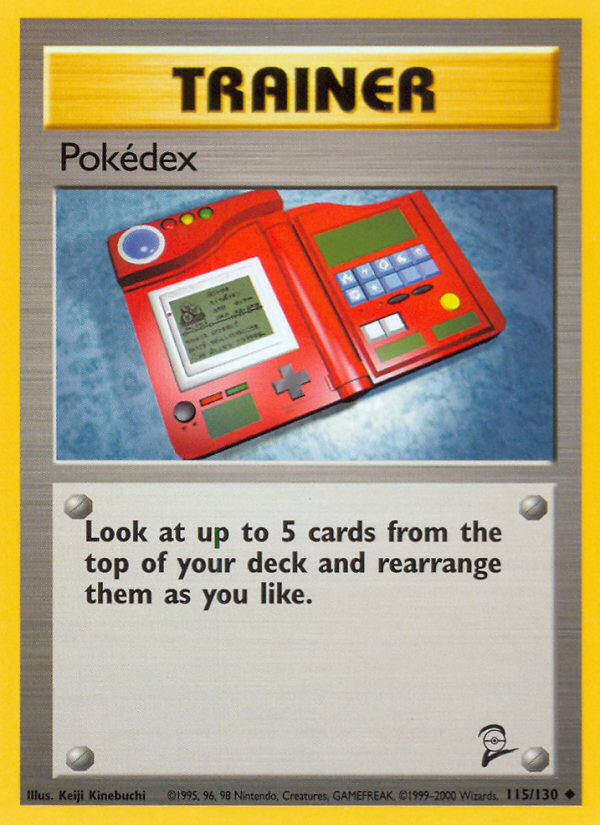 Pokedex (115/130) [Base Set 2] | Pegasus Games WI