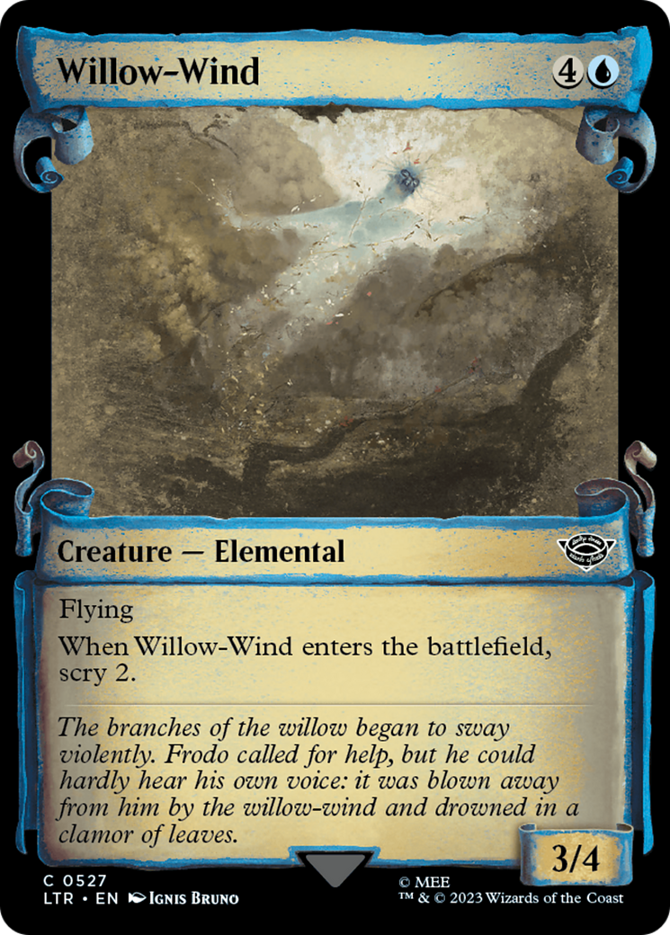 Willow-Wind [The Lord of the Rings: Tales of Middle-Earth Showcase Scrolls] | Pegasus Games WI