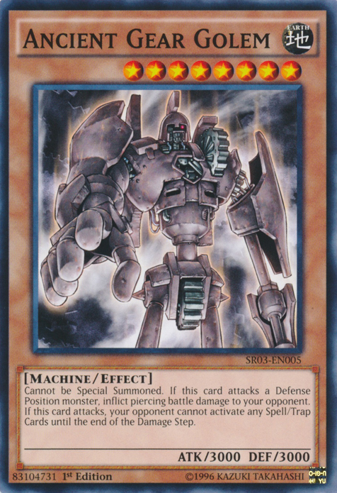 Ancient Gear Golem [SR03-EN005] Common | Pegasus Games WI