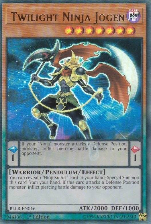 Twilight Ninja Jogen [BLLR-EN016] Ultra Rare | Pegasus Games WI