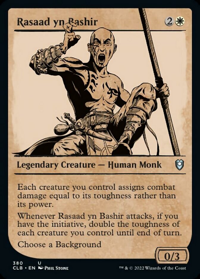 Rasaad yn Bashir (Showcase) [Commander Legends: Battle for Baldur's Gate] | Pegasus Games WI