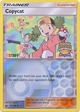 Copycat (127/168) (Regional Championship Promo Staff) [Sun & Moon: Celestial Storm] | Pegasus Games WI