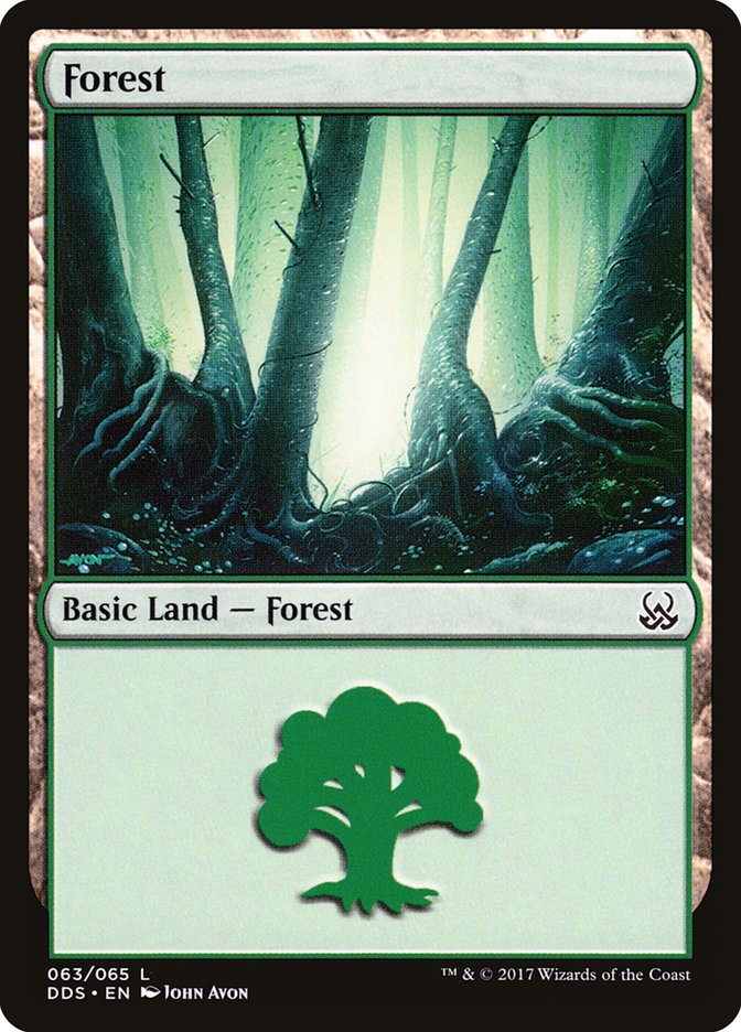 Forest (63) [Duel Decks: Mind vs. Might] | Pegasus Games WI