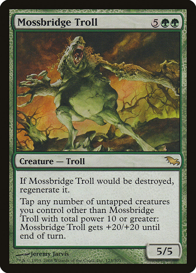 Mossbridge Troll [Shadowmoor] | Pegasus Games WI