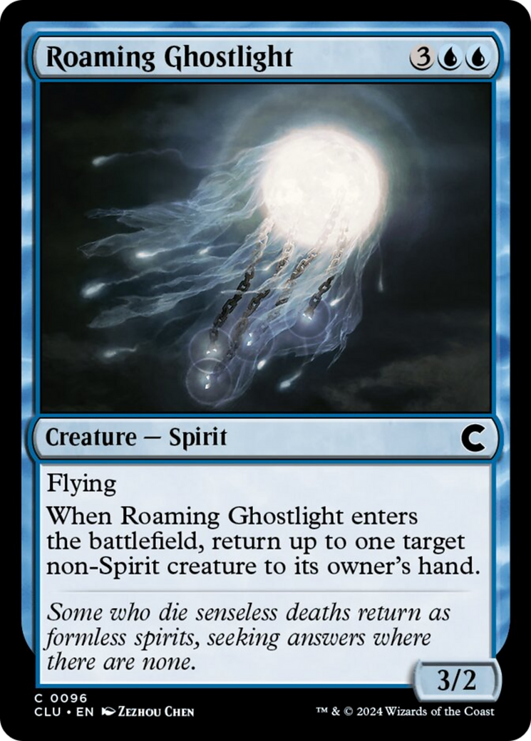 Roaming Ghostlight [Ravnica: Clue Edition] | Pegasus Games WI