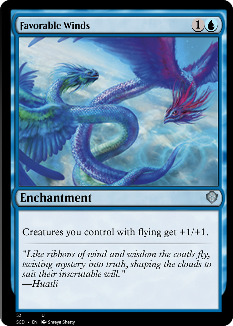 Favorable Winds [Starter Commander Decks] | Pegasus Games WI