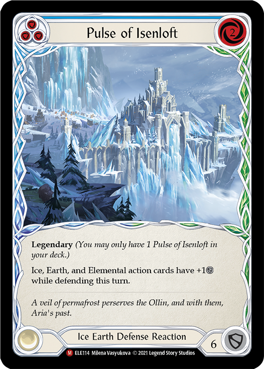 Pulse of Isenloft [ELE114] (Tales of Aria)  1st Edition Cold Foil | Pegasus Games WI