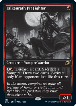Falkenrath Pit Fighter [Innistrad: Double Feature] | Pegasus Games WI