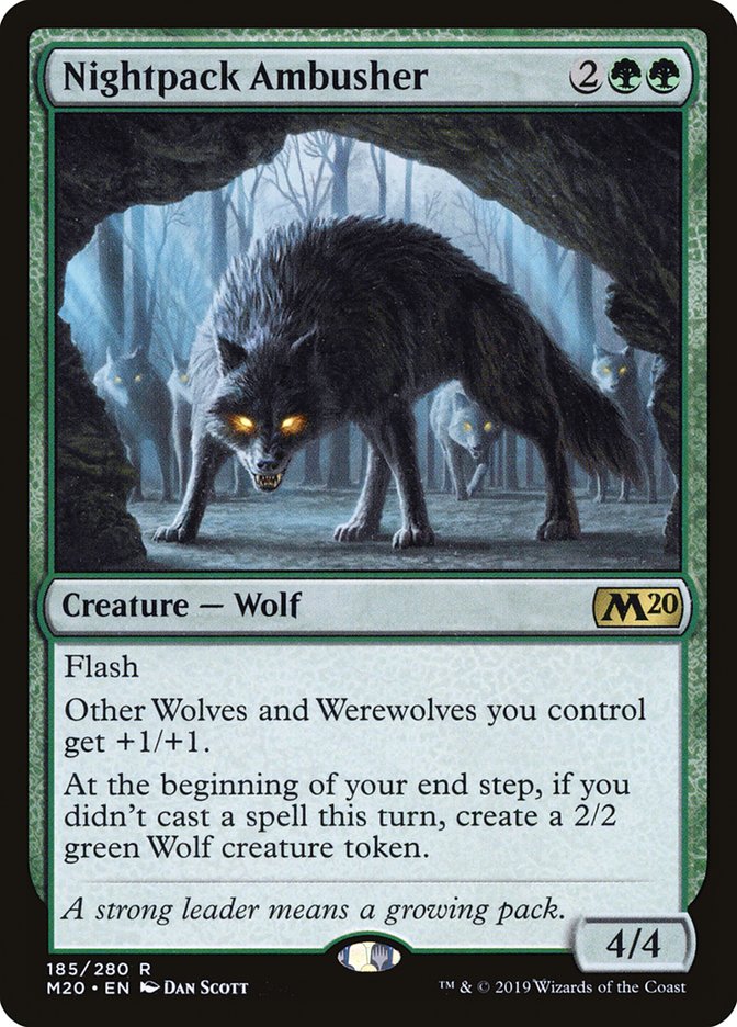 Nightpack Ambusher [Core Set 2020] | Pegasus Games WI