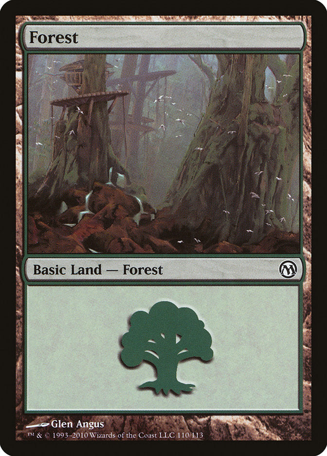 Forest (110) [Duels of the Planeswalkers] | Pegasus Games WI