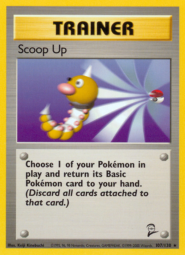 Scoop Up (107/130) [Base Set 2] | Pegasus Games WI