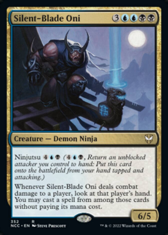 Silent-Blade Oni [Streets of New Capenna Commander] | Pegasus Games WI