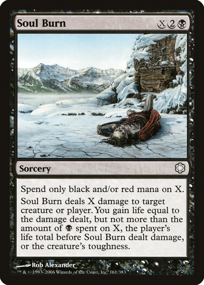 Soul Burn [Coldsnap Theme Decks] | Pegasus Games WI