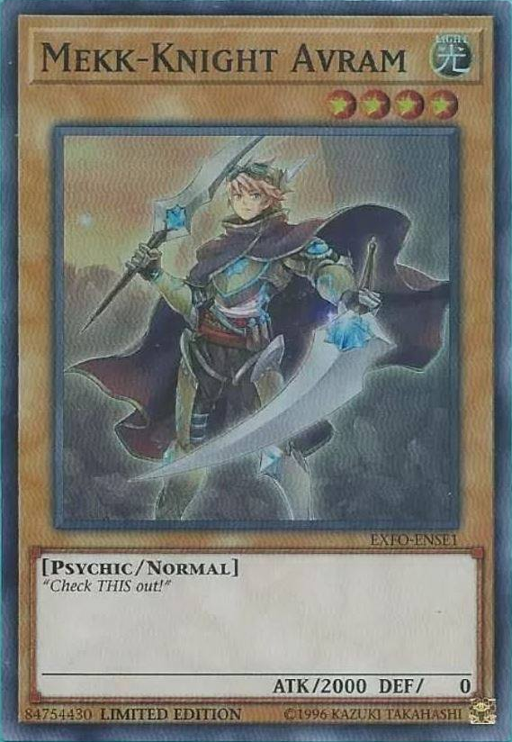 Mekk-Knight Avram [EXFO-ENSE1] Super Rare | Pegasus Games WI