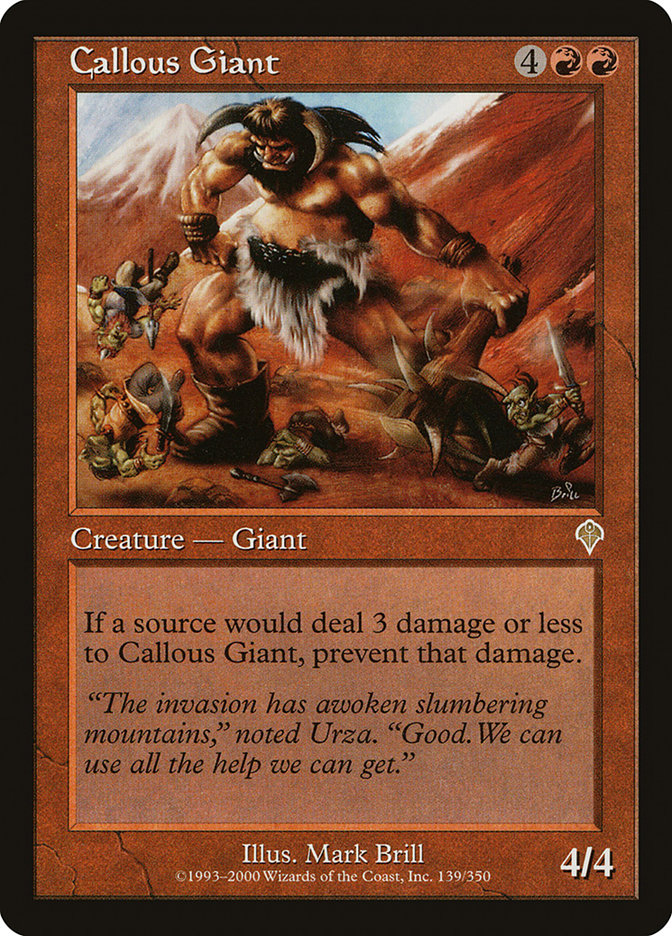 Callous Giant [Invasion] | Pegasus Games WI